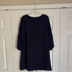 As U Wish Deep Blue Dress